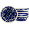 Polish Pottery Stoneware BOWLS SET OF 6