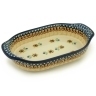 Polish Pottery Stoneware BAKER OVAL W/HANDLES
