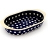 Polish Pottery Stoneware BAKER OVAL W/HANDLES