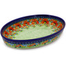 Polish Pottery Stoneware BAKER OVAL