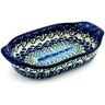 Polish Pottery Stoneware BAKER OVAL W/HANDLES