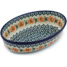 Polish Pottery Stoneware BAKER OVAL