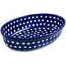 Polish Pottery Stoneware BAKER OVAL
