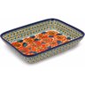 Polish Pottery Stoneware BAKER RECTANGULAR