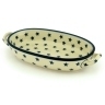 Polish Pottery Stoneware BAKER OVAL W/HANDLES