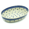 Polish Pottery Stoneware BAKER OVAL