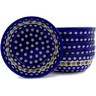 Polish Pottery Stoneware BOWLS SET OF 6