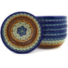 Polish Pottery Stoneware BOWLS SET OF 6