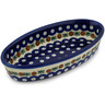 Polish Pottery Stoneware BAKER OVAL