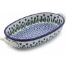 Polish Pottery Stoneware BAKER OVAL W/HANDLES