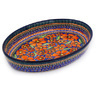 Polish Pottery Stoneware BAKER OVAL