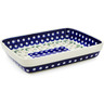 Polish Pottery Stoneware BAKER RECTANGULAR