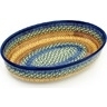 Polish Pottery Stoneware BAKER OVAL