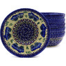 Polish Pottery Stoneware BOWLS SET OF 6