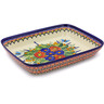 Polish Pottery Stoneware BAKER RECTANGULAR