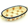 Polish Pottery Stoneware BAKER OVAL W/HANDLES