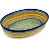 Polish Pottery Stoneware BAKER OVAL