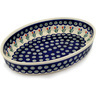 Polish Pottery Stoneware BAKER OVAL