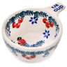 Polish Pottery 1/4 Cup Measuring Cup Winter Bullfinch