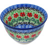 Polish Pottery Bowl 5&quot; Maraschino
