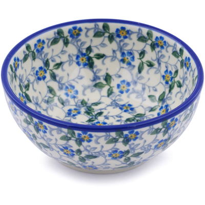 Polish Pottery Bowl 5&quot; Summer Wind