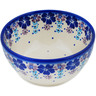 Polish Pottery Bowl 5&quot; The Floral Wish
