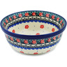 Polish Pottery Bowl 6&quot; Spring Butterfly