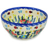 Polish Pottery Bowl 6&quot; Spring  Garden Berries UNIKAT