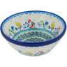 Polish Pottery Bowl 6&quot; Spring Heaven UNIKAT