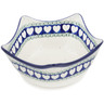Polish Pottery Bowl 7&quot; Light Hearted