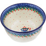 Polish Pottery Bowl 9&quot; Magical Carriage