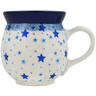 Polish Pottery Bubble Mug 16 oz Sky Full Of Stars