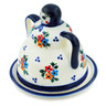 Polish Pottery Cheese Lady 4&quot; Sweet Clusters UNIKAT