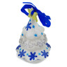 Polish Pottery Christmas Tree Ornament 3&quot; Abundant Beauty