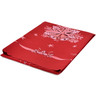 Textile Cloth Table Runner 39&quot; Bells Of Holly Red