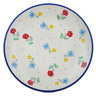 Polish Pottery Dessert Plate Spring Is Coming