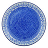 Polish Pottery Dinner Plate 10&frac12;-inch Bountiful Bluebonnets