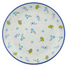 Polish Pottery Dinner Plate 10&frac12;-inch Caught In The Wind