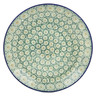 Polish Pottery Dinner Plate 10&frac12;-inch Daisies Galore