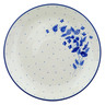 Polish Pottery Dinner Plate 10&frac12;-inch Floral Wind