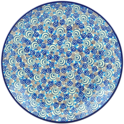 Polish Pottery Dinner Plate 10&frac12;-inch Hypnotized UNIKAT