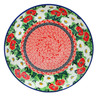 Polish Pottery Dinner Plate 10&frac12;-inch Polish Summer UNIKAT
