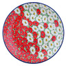Polish Pottery Dinner Plate 10&frac12;-inch Spring Blossom Harmony UNIKAT