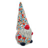 Polish Pottery Gnome Floral Frenzy