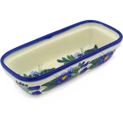 Polish Pottery Loaf Pan 7&quot;