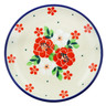 Polish Pottery Mini Plate, Coaster plate Rosy Cheeks