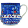 Polish Pottery Mug 13 oz Blue Heaven UNIKAT