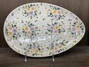 Polish Pottery Oval Platter 11&quot; Springtime Serenade
