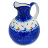 Polish Pottery Pitcher 10 Cup Sailing Through Your Dreams