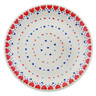 Polish Pottery Plate 10&quot; From The Heart